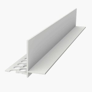 TEMPOLISTEL® B101 Profilé de transition décaissé à enduire pour jonction faux plafond plaque de plâtre et démontable
