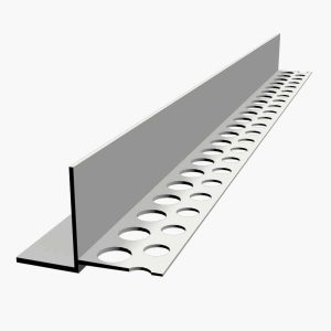 Nouveau TEMPOLISTEL® B105 Profilé de transition pour jonction faux plafond plaque de plâtre et démontable avec un coté à enduire