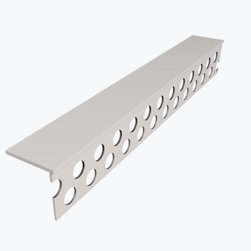 Profilé d’arrêt plaque de plâtre BA25 TEMPOLISTEL® B107