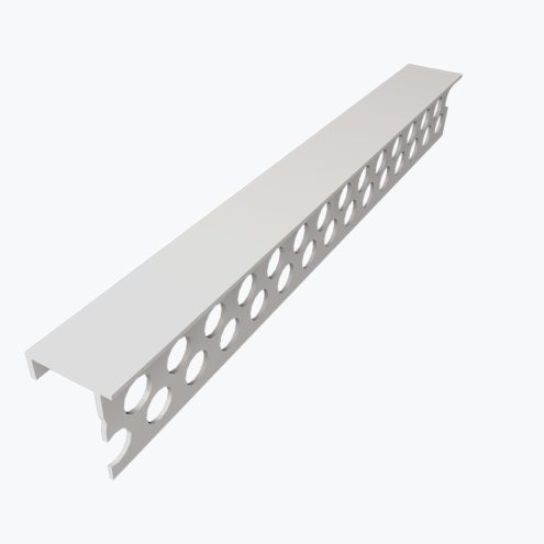 Profilé d’arrêt plaque de plâtre BA25 TEMPOLISTEL® B108