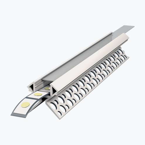 Profilé à led tête de cloison TEMPOLISTEL® A138