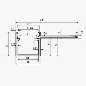 tempolistel-b116-profile-led-plat-fiche 3